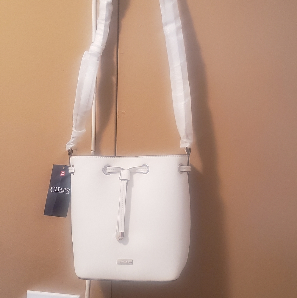 Off white Chaps crossbody bag NWT